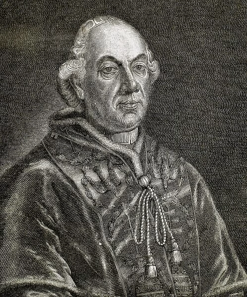 Pius VI (Cesena, 1717-Valence, 1799). Italian pope, named Giannangelo Braschi. Elected in 1775