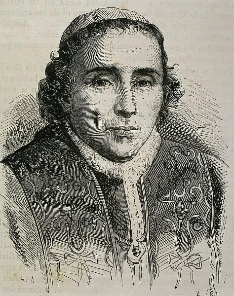 PIUS VII (1740-1829). Italian pope, named Luigi Barnaba Gregorio Chiaramonti. Elected