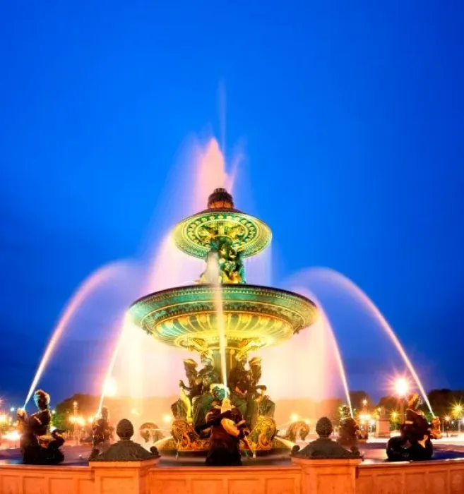 Framed Print : Place de la Concorde, Paris, France