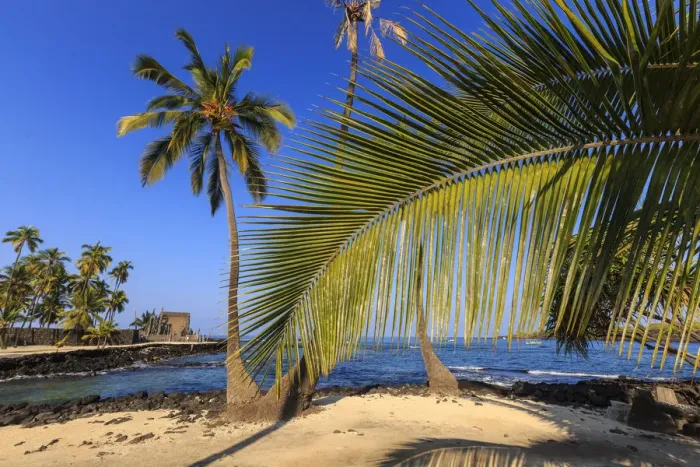 Framed Print : Place of Refuge, Pu uhonua o Honaunau National Historical Park, Captain Cook