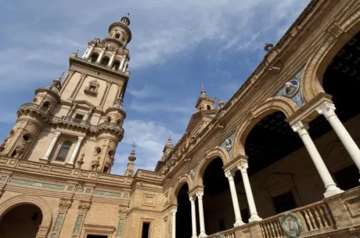 Framed Print : Plaza de Espana