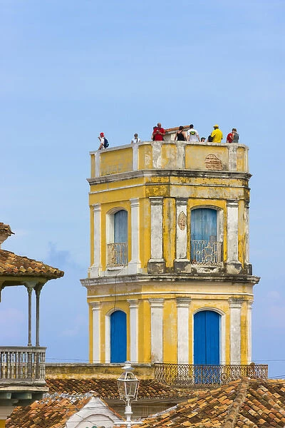 Plaza Mayor, Trinidad, UNESCO World Heritage site, Cuba