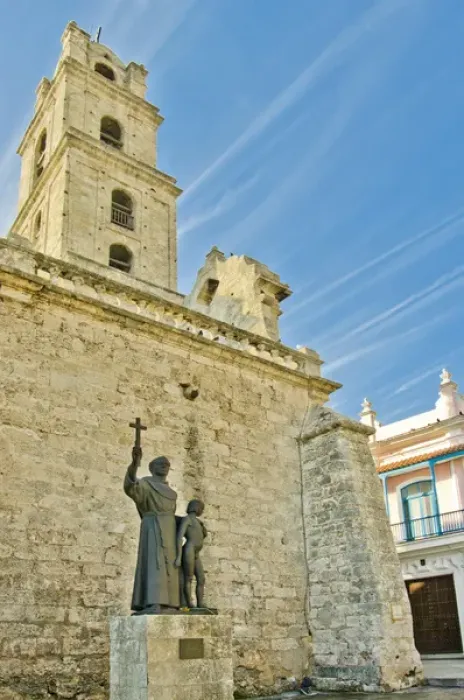 Framed Print : Plaza de San Francisco - St. Francis in Old Havana, Habana Vieja, Cuba Framed Print : Plaza de San Francisco - St. Francis in Old Havana, Habana Vieja, Cuba