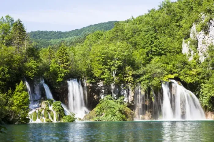 Framed Print : The Plitvice Lakes in the National Park Plitvicka Jezera in Croatia. The lower lakes Framed Print : The Plitvice Lakes in the National Park Plitvicka Jezera in Croatia. The lower lakes
