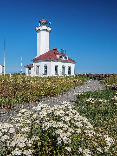 The Point Wilson Light is an active aid to navigation located in Fort Worden State Park near Port Townsend, Jefferson County, Washington State