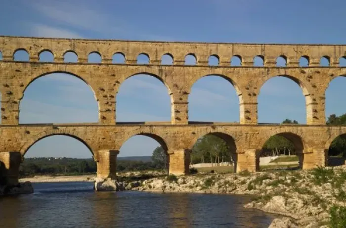 Framed Print : Pont du Gard, Gard Framed Print : Pont du Gard, Gard