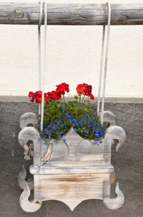 Framed Print : Pontresina, Switzerland. Wooden window flower boxes Framed Print : Pontresina, Switzerland. Wooden window flower boxes