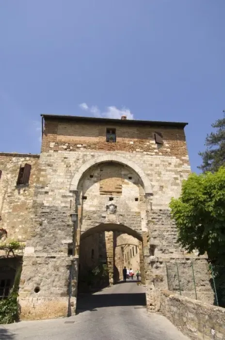 Framed Print : Porta delle Farine, Montepulciano, Val d Orcia, Siena province, Tuscany, Italy Framed Print : Porta delle Farine, Montepulciano, Val d Orcia, Siena province, Tuscany, Italy