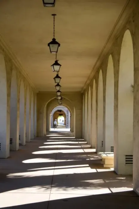 Framed Print : Porticos at Balboa Park in San Diego, California Framed Print : Porticos at Balboa Park in San Diego, California