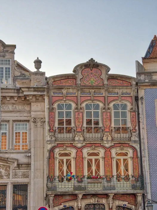 Framed Print : Portugal, Aveiro. Colorful building in the town Framed Print : Portugal, Aveiro. Colorful building in the town