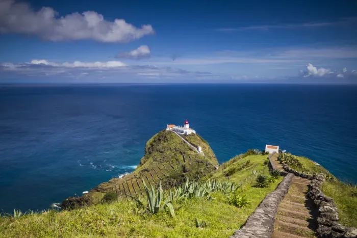 Framed Print : Portugal, Azores, Santa Maria Island, Ponta do Castelo lighthouse Framed Print : Portugal, Azores, Santa Maria Island, Ponta do Castelo lighthouse