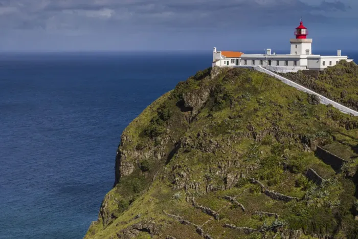 Framed Print : Portugal, Azores, Santa Maria Island, Ponta do Castelo lighthouse Framed Print : Portugal, Azores, Santa Maria Island, Ponta do Castelo lighthouse