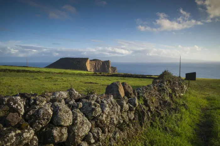 Framed Print : Portugal, Azores, Sao Jorge Island. Baia dos Arraias, landscape Framed Print : Portugal, Azores, Sao Jorge Island. Baia dos Arraias, landscape
