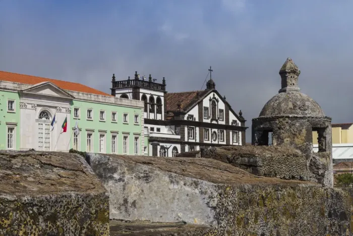 Framed Print : Portugal, Azores, Sao Miguel Island, Ponta Delgada
