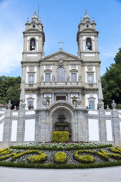 Portugal, Braga, Tenoes, Portuguese pilgrimage site, Bom Jesus do Monte