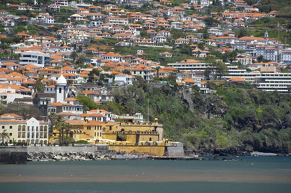 Portugal, Madeira Island, Funchal. Saint Tiago Fortress (aka Forte de Sao Tiago)
