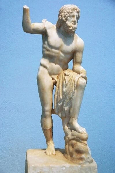 Poseidon. Museum of Eleusis. Athens, Greece