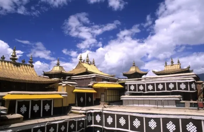 Framed Print : Potala Palace inside with steeples at the home of the Dalai Lama in Lhasa Tibet China Framed Print : Potala Palace inside with steeples at the home of the Dalai Lama in Lhasa Tibet China