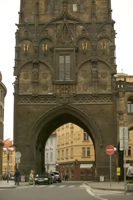 Framed Print : Powder Tower, Czech Republic, prague