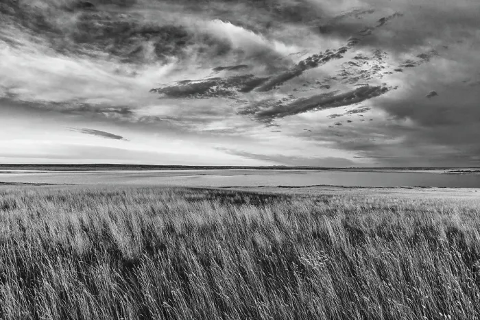 Framed Print : Prairie grasslands and Lake Bowdoin at Bowdoin National Wildlife Refuge near Malta, Montana, USA. (Editorial Use Only) Framed Print : Prairie grasslands and Lake Bowdoin at Bowdoin National Wildlife Refuge near Malta, Montana, USA. (Editorial Use Only)