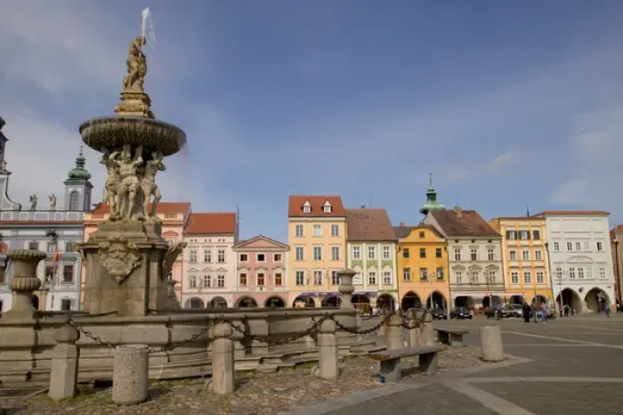 Framed Print : Premysl Otakar II square, Czech Republic, Ceske Budejovice Framed Print : Premysl Otakar II square, Czech Republic, Ceske Budejovice