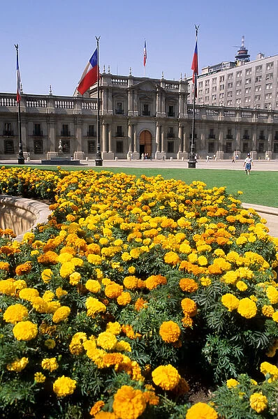 The Presidential Palace in Santiago, Chile. chile, chilean, chiano, south america