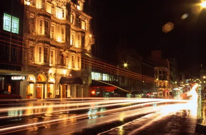 Framed Print : Princes Street, Dunedin