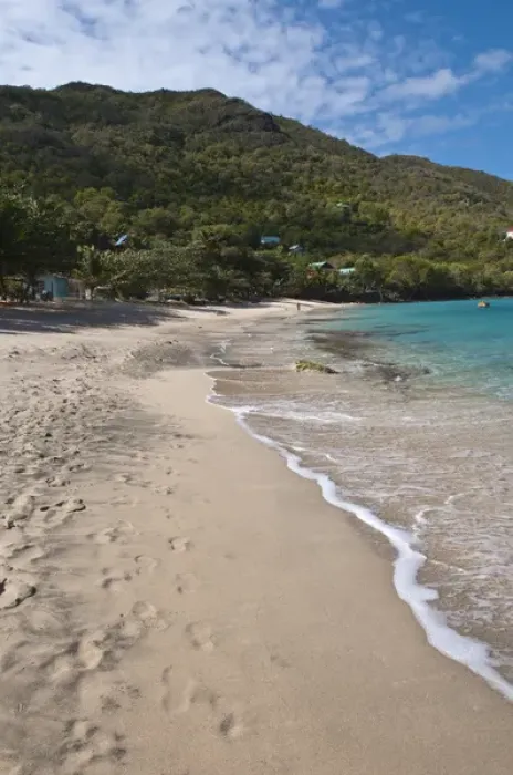 Framed Print : Princess Margaret Beach, Bequia, St. Vincent & The Grenadines