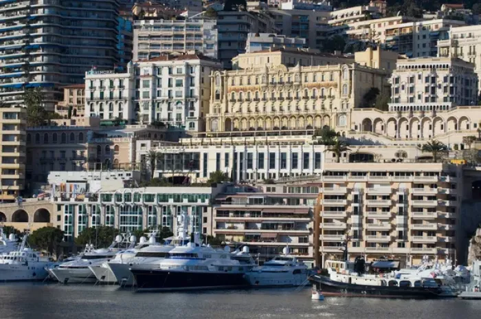 Framed Print : PrincipautaoUa de Monaco, Cote d Azur, Montecarlo