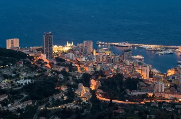 Framed Print : Principaute de Monaco, Cote d Azur, Montecarlo