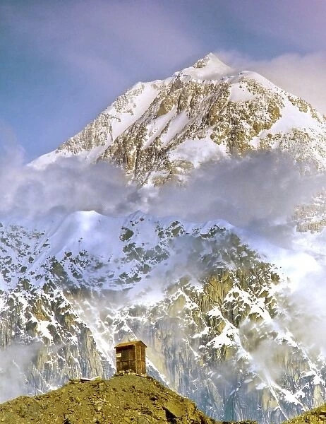 A privy moment on Mt. McKinley