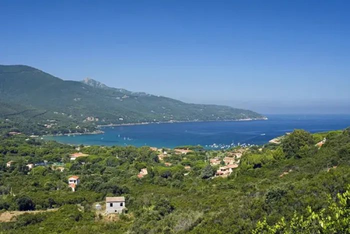 Framed Print : Procchio, Isola d Elba, Elba, Tuscany, Italy