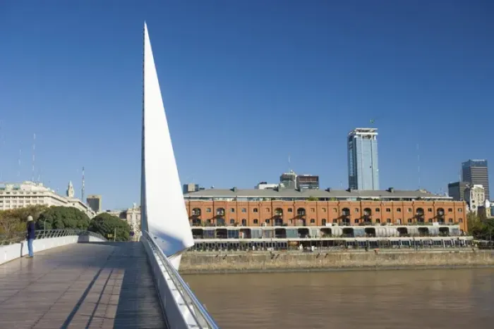 Framed Print : Puerto Madero Waterfront, Buenos Aires, Argentina