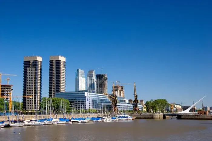 Framed Print : Puerto Modero area of Buenos Aires, Argentina