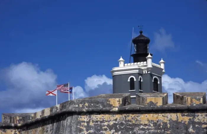 Framed Print : Puerto Rico, Old San Juan. El Morro Fortress (1500 s)