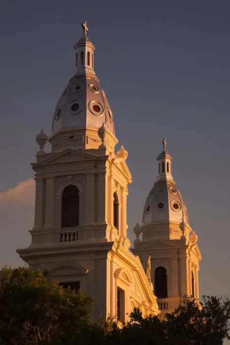 Framed Print : Puerto Rico, South Coast, Ponce, Catedral Nuestra Senora de Guadalupe cathedral, sunset Framed Print : Puerto Rico, South Coast, Ponce, Catedral Nuestra Senora de Guadalupe cathedral, sunset
