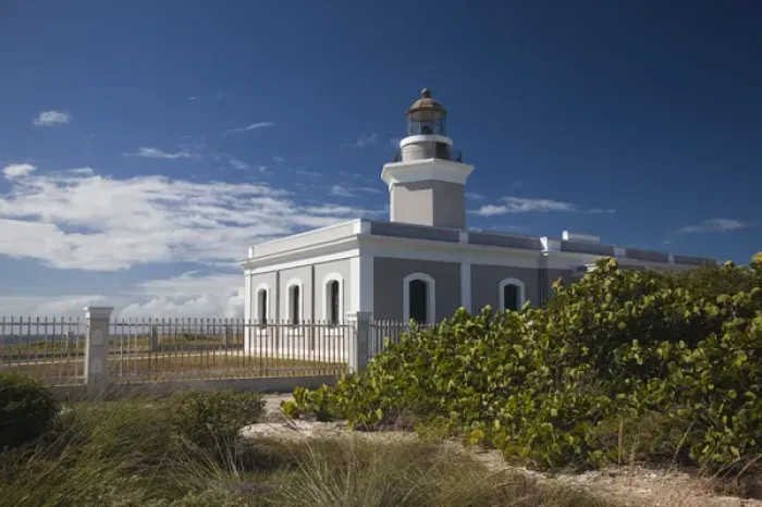 Framed Print : Puerto Rico, West Coast, Cabo Rojo, Cabo Rojo lighthouse