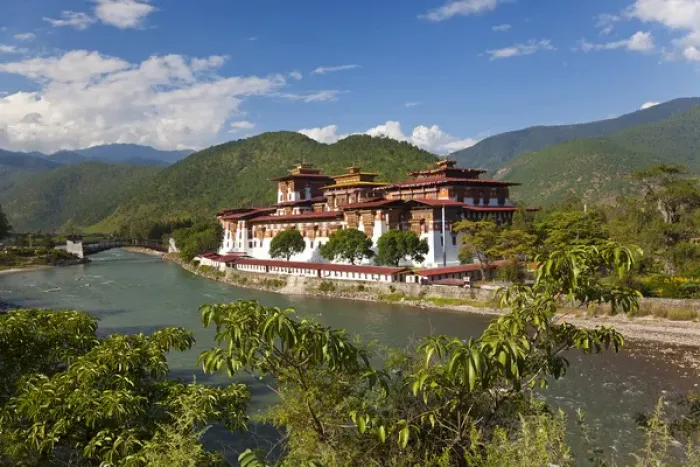 Framed Print : Punakha Dzong or monastery, Punakha, Bhutan Framed Print : Punakha Dzong or monastery, Punakha, Bhutan