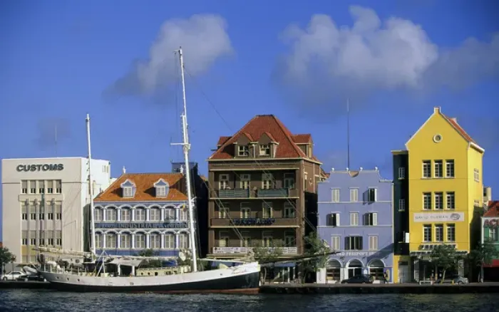 Framed Print : Punda, Curacao, Netherlands Antilles Framed Print : Punda, Curacao, Netherlands Antilles