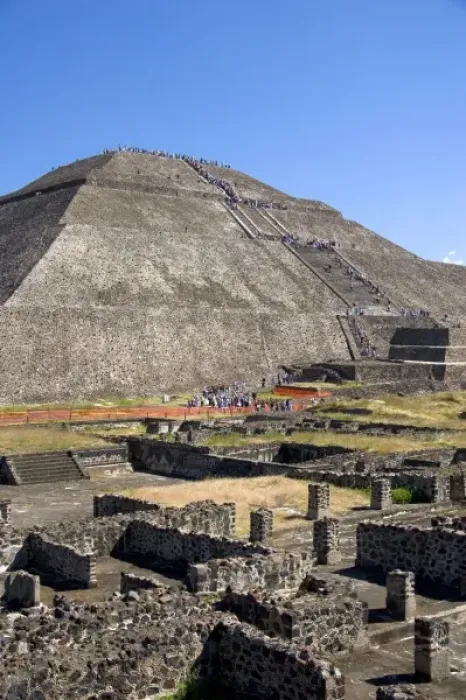 Framed Print : The Pyramid of the Sun at Teotihuacan in the State of Mexico, Mexico Framed Print : The Pyramid of the Sun at Teotihuacan in the State of Mexico, Mexico