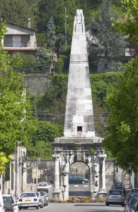 Framed Print : The pyramid in Vienne that has given its name to the restaruant La Pyramide Framed Print : The pyramid in Vienne that has given its name to the restaruant La Pyramide