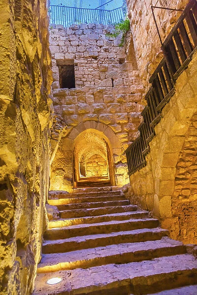 Qalat ar-Rabid Ancient Arabic Fortress Castle Ajlun Jordan