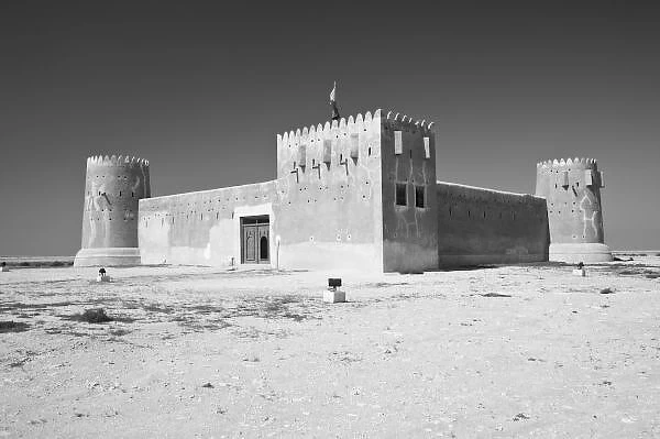 Qatar, Al Zubarah. Al-Zubara Fort (b. 1938) now the Al-Zubara Regional Museum