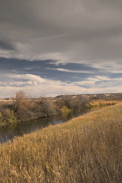 02. Canada, Saskatchewan, Craven: Qu Appelle Valley Area Qu Appelle River Landscape