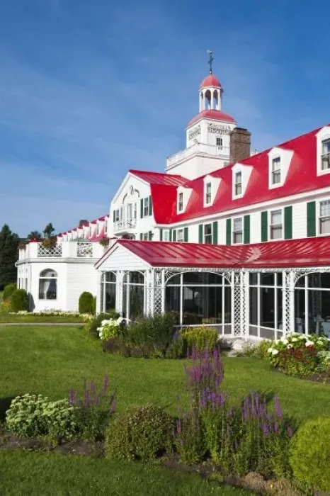 Framed Print : Quebec, Canada. Historic Hotel Tadoussac, Tadoussac Framed Print : Quebec, Canada. Historic Hotel Tadoussac, Tadoussac