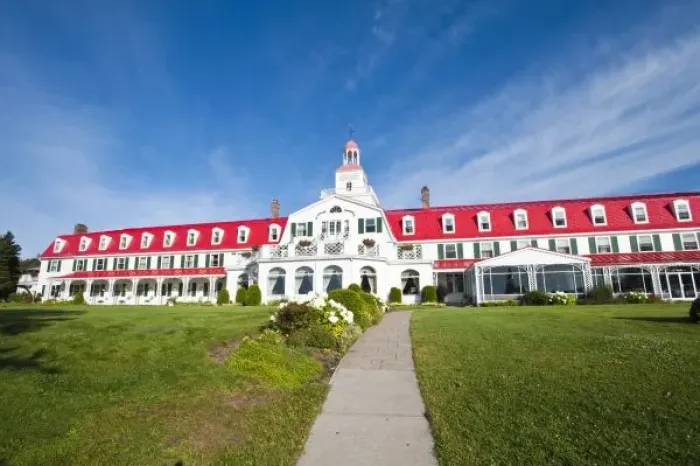 Framed Print : Quebec, Canada. Historic Hotel Tadoussac, Tadoussac Framed Print : Quebec, Canada. Historic Hotel Tadoussac, Tadoussac