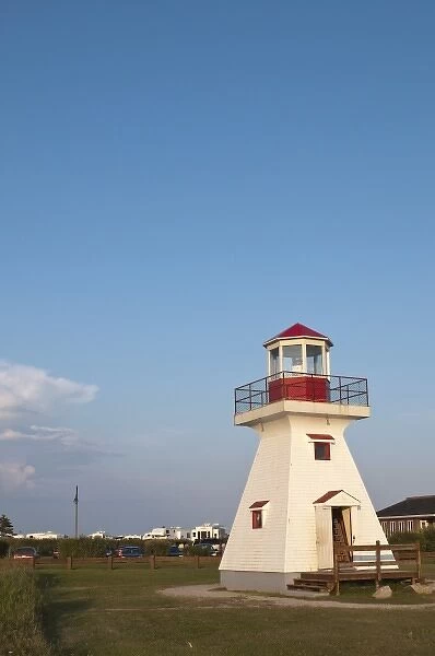 Quebec, Canada. Lighthouse in Carleton-sur-Mer