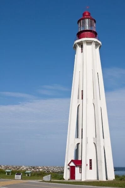 Quebec, Canada. Pointe-au-PAre Lighthouse in Rimouski