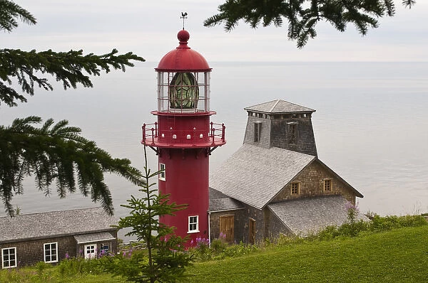 Quebec, Canada. Pointe a la Renommee Lighthouse