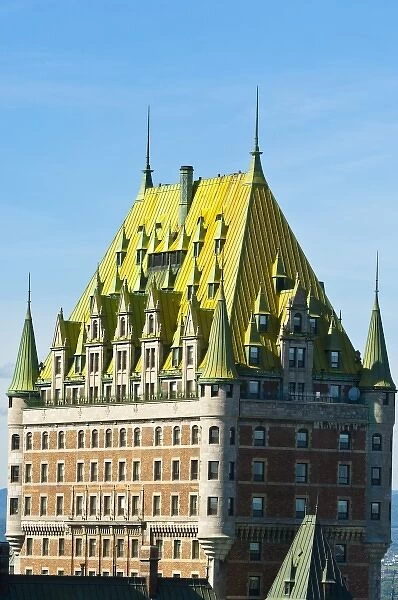 Quebec City, Quebec, Canada. Fairmont Le Chateau Frontenac